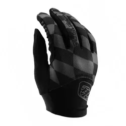 Troy Designs Guanti Ace Twisted Checkers Black
