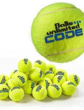 Code Blue Tennis Balls Bag 60 Units Yellow / Yellow One Size - Balls Unlimited - FashionsVida