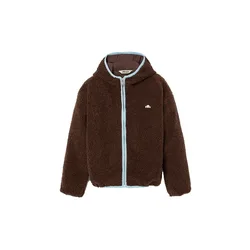 Sweat-shirt à Zip Nell Oro Dark Brown 12-13 Années Fille