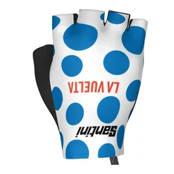 Guanti Corti La Vuelta Mountain Leader Blue / White
