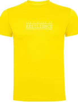 Resilience Short Sleeve T-shirt Yellow M Men - Kruskis - FashionsVida