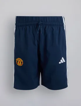 Manchester United x Kids Essentials CLIMACOOL Shorts Blue 11-12Y - Adidas - FashionsVida