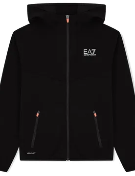 Ea7 Emporio Armani Sweat-shirt à Zip 7b000277_af13534 Black 12 Années Garçon - Giorgio Armani - FashionsVida