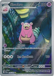 Pokemon ME Pitch Black 090/084 Slowbro (Illustration Rare)