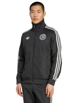 Germany Herren Jacken - Schwarz - Größe L - Baumwoll-Jersey Black L - Adidas - FashionsVida