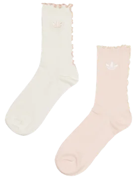Ruffle Unisex Socken - Braun - Größe 37-39 - Baumwolle Brown 37-39 - Adidas - FashionsVida