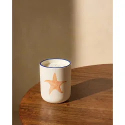 Vela en vaso Estrella de mar Summer Collection