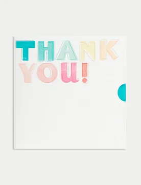 M&S Thank You Gift Card No Colour - M&S - FashionsVida