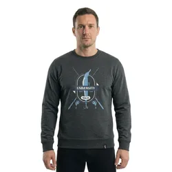 University S&s Sweatshirt Dark Grey M Men