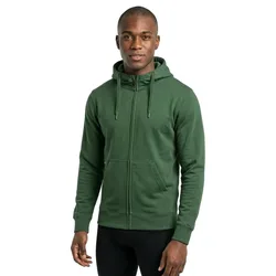 Sweat-shirt à Zip Crossover 51590 Green XS