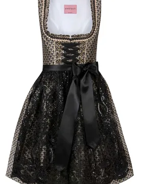Dirndl Melissa (shadow, Gr. 40) von Wiesnwuid für Damen, 100% Polyester - Stockerpoint - FashionsVida