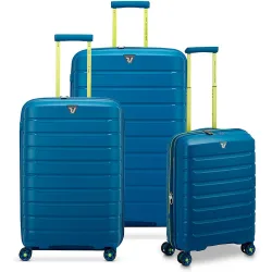 Juego de maletas (grande, mediana y cabina) B-Flying rígidas expandibles hasta 129 L
