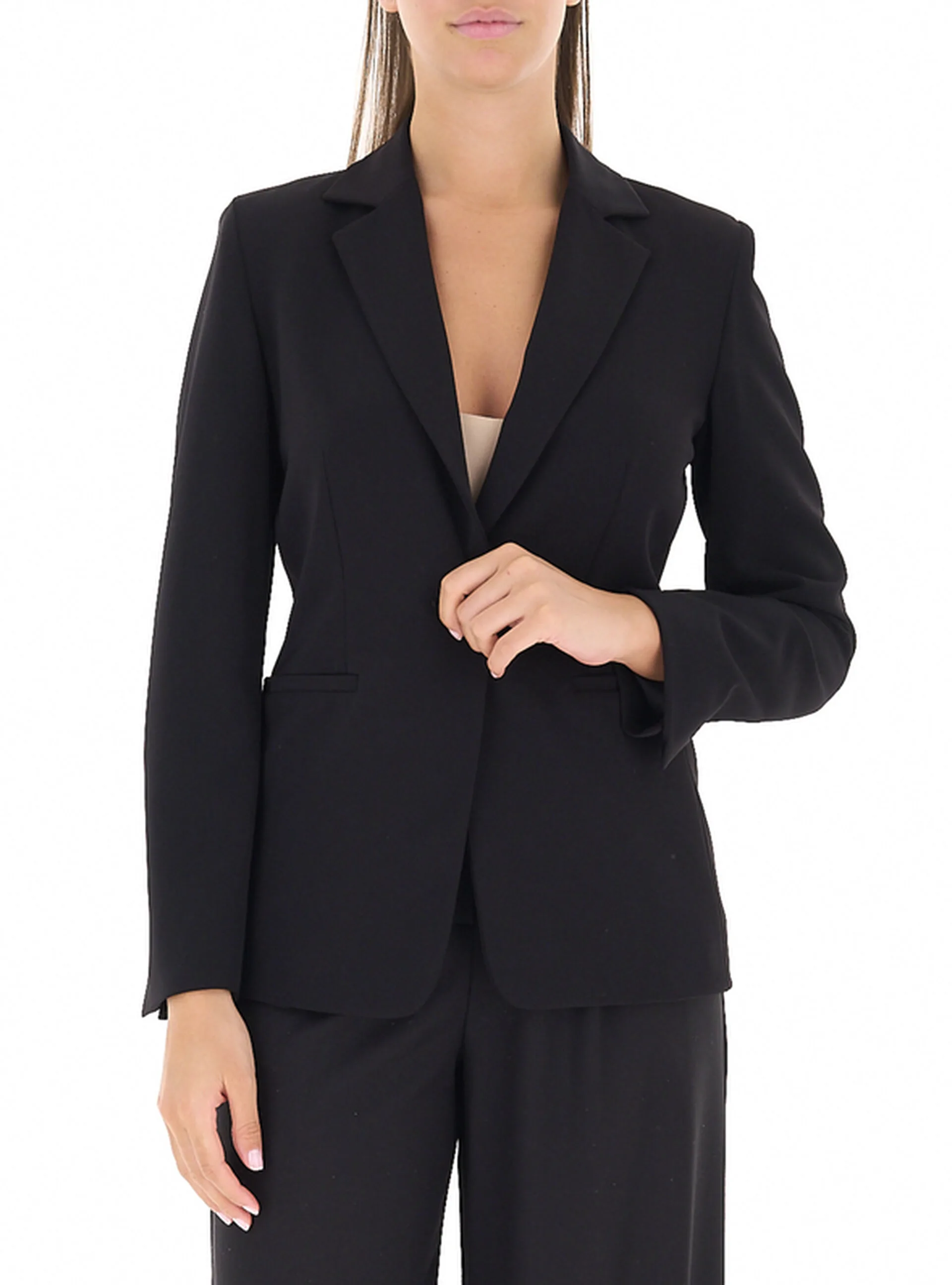 Blazer monopetto NERO 40 - EMME MARELLA - FashionsVida