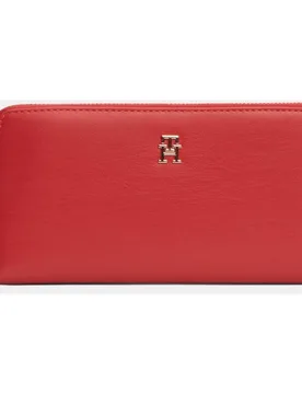 Cartera grande en color con logotipo - Tommy Hilfiger - FashionsVida