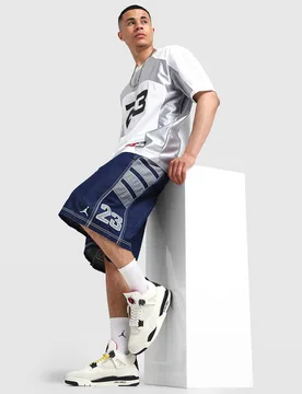 Baggy Jorts - Herren, Blau - male - Size: M - Jordan - FashionsVida