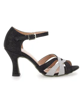 Sandali da Ballo Neri Con Suola In Vera Pelle 4184 37 - THE FIRST DANCE - FashionsVida