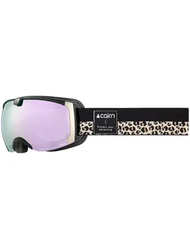 Masque de ski/snowboard - Pearl SPX3 Mat Black Leopard - Noir - Cairn - FashionsVida