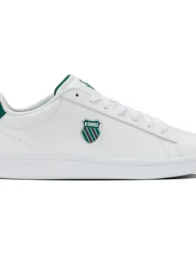 Sneaker Court Shield Ii White / Posy Green / Naval Academy EU 45 - K-swiss Lifestyle - FashionsVida