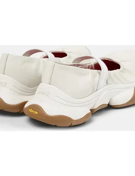 Bailarinas planas de mujer de piel karst 2 - Camper - FashionsVida