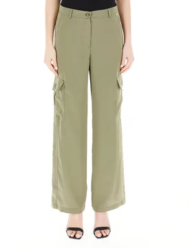 Pantalone cargo VERDE OLIVA 42 - Diana Gallesi - FashionsVida