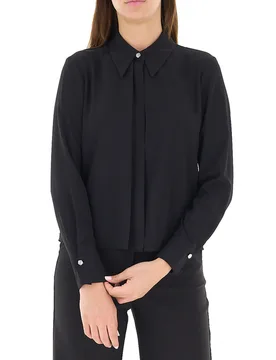 Blusa maniche lunghe NERO S - Rinascimento - FashionsVida