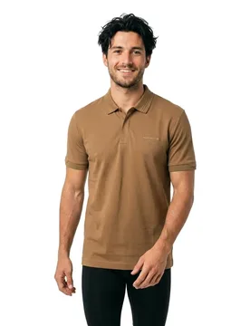 Polo A Maniche Corte Icons70 10281928 Green Medium Brown XL - BOSS - FashionsVida