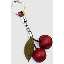 Llavero con forma de cereza