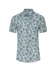 Desoto Camicia slim fit verde XXL