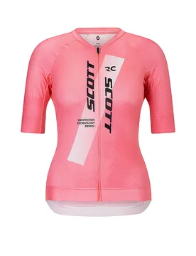 Maglia da ciclismo da donna RC Pro rosa XL - Scott - FashionsVida
