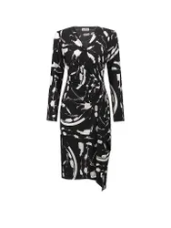 Midikleid schwarz 50 Damen