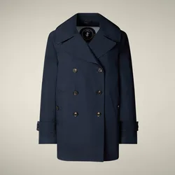 SAVE THE DUCK cappotto donna blu