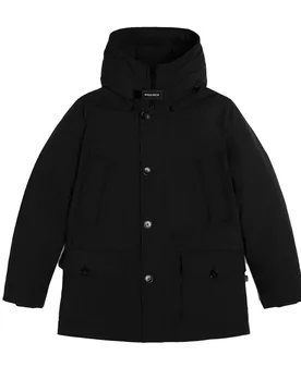 Ut0102 100 Nero Tech Stretch Arctic Parka WOOU0327MR - Woolrich - FashionsVida