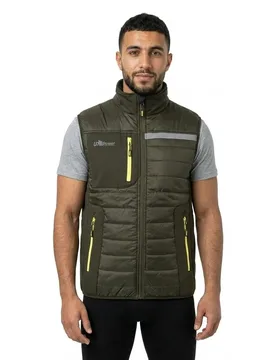 U-power Gilet Wall Dark Green 3XL - U-Power - FashionsVida