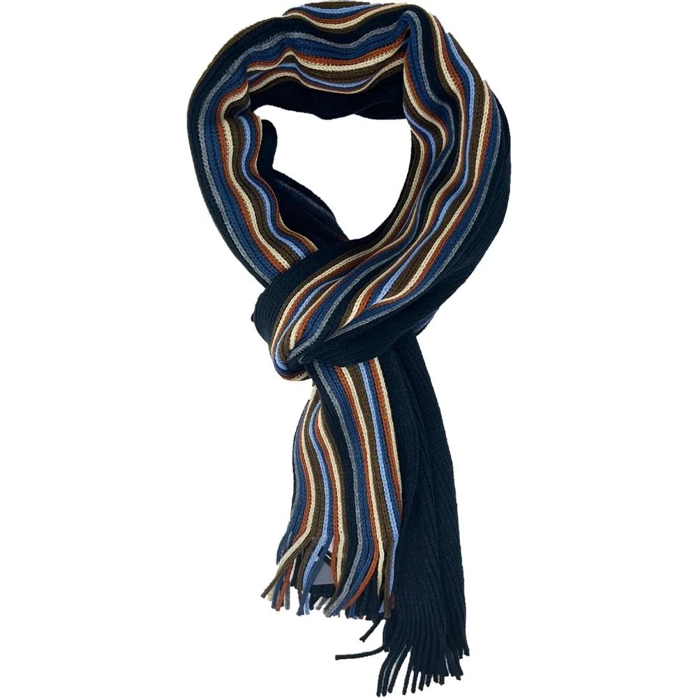Bufanda de hombre con estampado de rayas - Pertegaz - FashionsVida