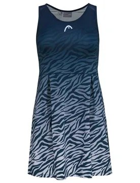 Spirit Sleeveless Dress Dark Blue / Print XL - Head Racket - FashionsVida