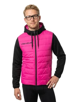 Veste Superior Fuchsia / Black M Homme - Givova - FashionsVida