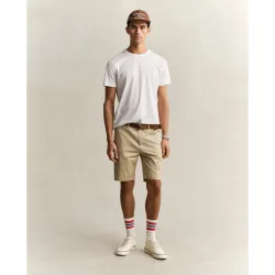 Pantalón corto de hombre de ajuste SLIM y bolsillos laterales tallas grandes