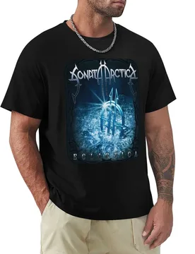 Sonata Arctica - Ecliptica T-Shirt Casual Lightweight Short Sleeve Top - Aliexpress - FashionsVida