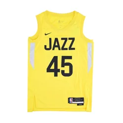 Canotta Basket Uomo Nba Icon Edition 22 Dri-fit Swingman Jersey No 45 Donovan Mitchell Utajaz Yellow Strike