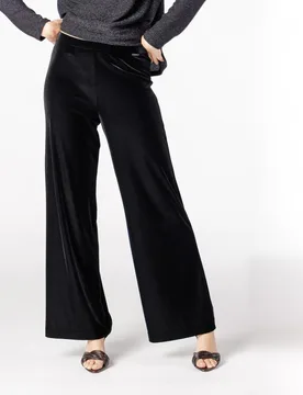Pantalón de mujer de terciopelo acampanado - Naulover - FashionsVida