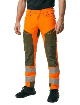 Pantalon De Travail Accelerate Safe 19079 Hi-Vis Orange / Moss Green 48 - MASCOT - FashionsVida