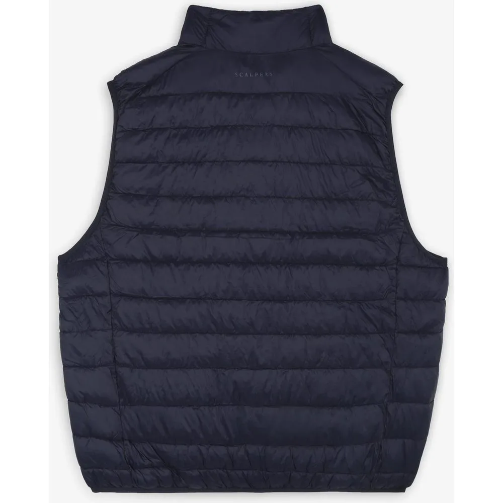 Chaleco de hombre water repellent con cremallera - Scalpers - FashionsVida