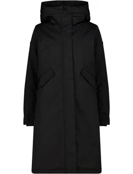 Woman coat fix hood chaqueta impermeable insulada mujer Negro (34) - CMP - FashionsVida