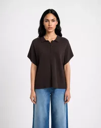 XL POLO COLLAR CAPE female