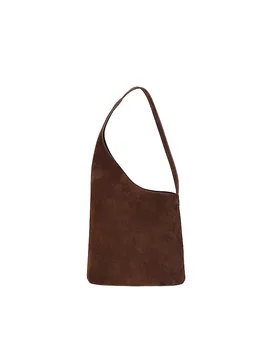 Ledertasche - Schultertasche LUNE TOTE braun damen - AESTHER EKME - FashionsVida