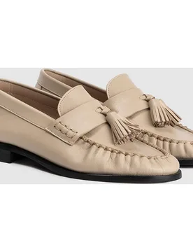 Zapatos planos de mujer en piel - Dansi - FashionsVida