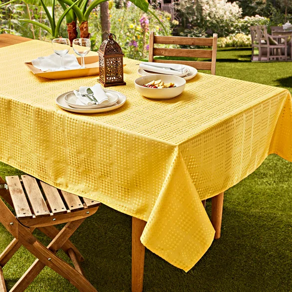 Tischdecke gelb, 140 x 180 cm - 3Pagen - FashionsVida