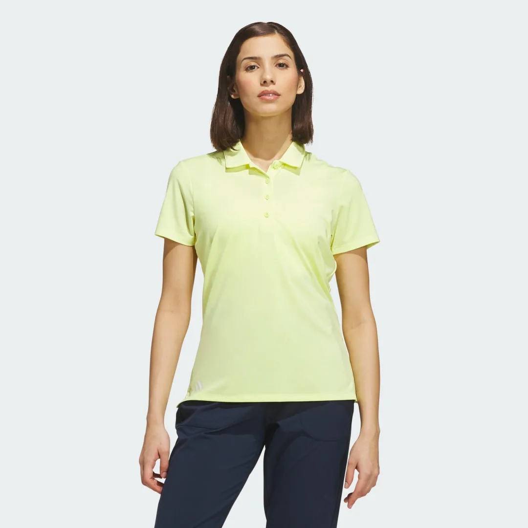 Polo Ultimate365 Solid Short Sleeve L Frozen Lemon - Adidas - FashionsVida