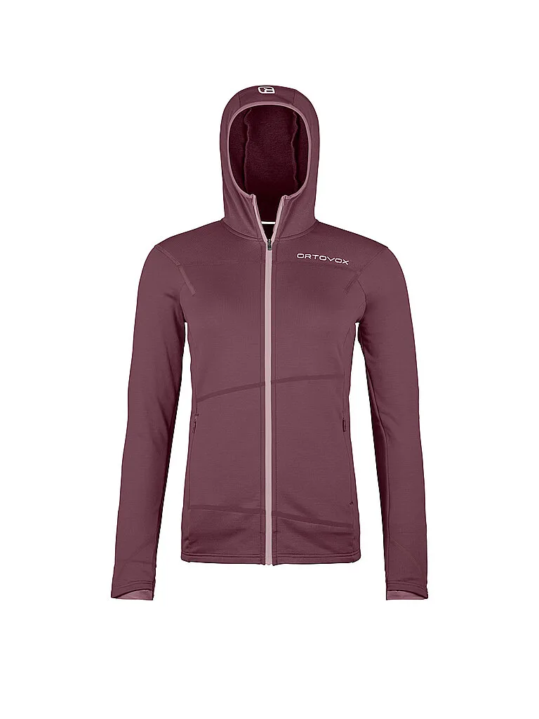 Giacca in pile da donna Light Hoodie rame L - Ortovox - FashionsVida