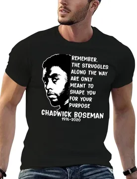 Rest In Peace Chadwick Boseman T-Shirt Work Wear Short Sleeve T-Shirt - Aliexpress - FashionsVida